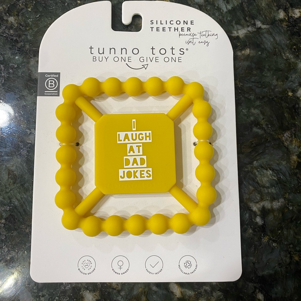 Yellow Silicone Learning Toy